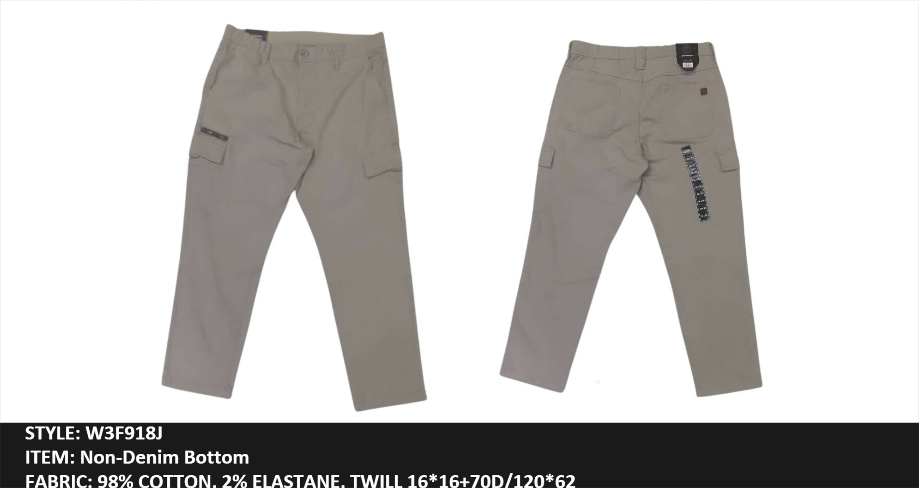 Non-Denim Bottom TWILL